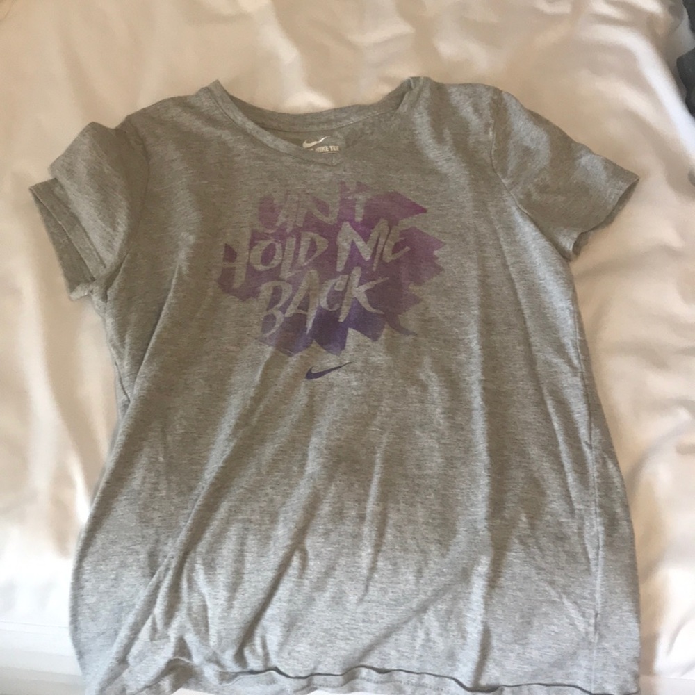 Gray Nike shirts, Both worn ONCE